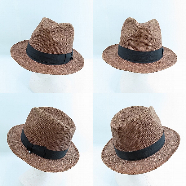 実際に弊社で買取させて頂いたDIESEL/ディーゼル GINZA TORAYA/銀座トラヤ CA4LA/カシラ 麦わら帽子 3点セットの画像 6枚目