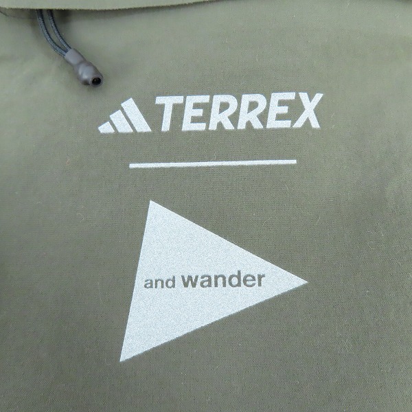 実際に弊社で買取させて頂いた adidas/アディダス terrex/テレックス and wander パーカー HR7140/2XLの画像 7枚目