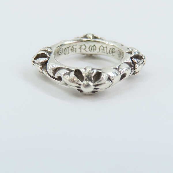 実際に弊社で買取させて頂いたCHROME HEARTS/クロムハーツ SBT BAND/SBTバンドリング 1.5号の画像 1枚目