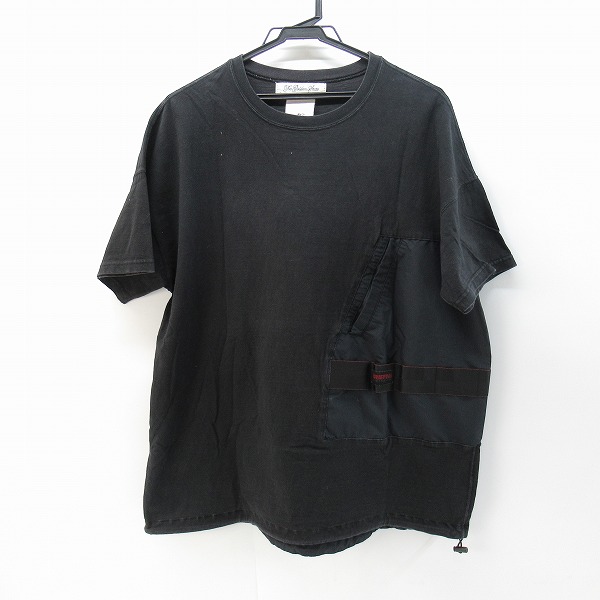 実際に弊社で買取させて頂いたREMI RELIEF×BRIEFING/レミレリーフ×ブリーフィング ドローコード ビッグシルエット ポケットTシャツ M 