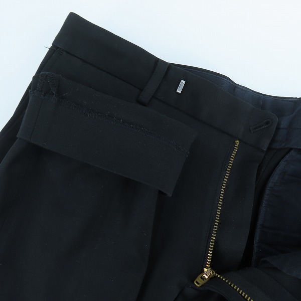 実際に弊社で買取させて頂いたGalaabenD/ガラアーベント スラックスパンツ ブラック /Sの画像 2枚目