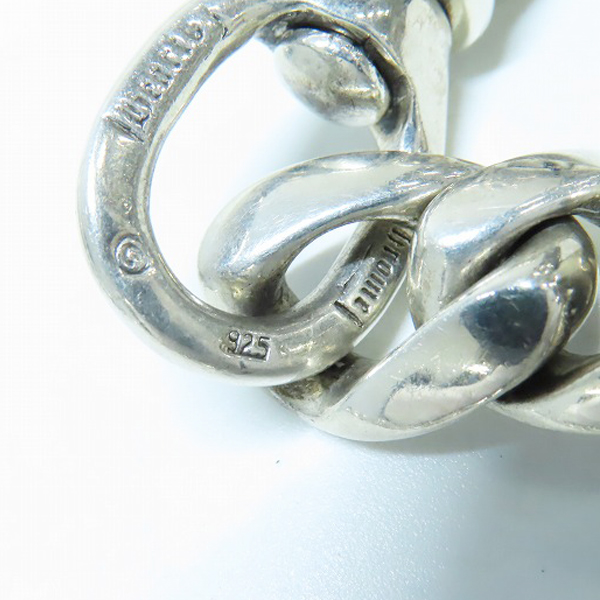 実際に弊社で買取させて頂いたCHROME HEARTS/クロムハーツ 2クリップショートクラシック ウォレットチェーンの画像 5枚目