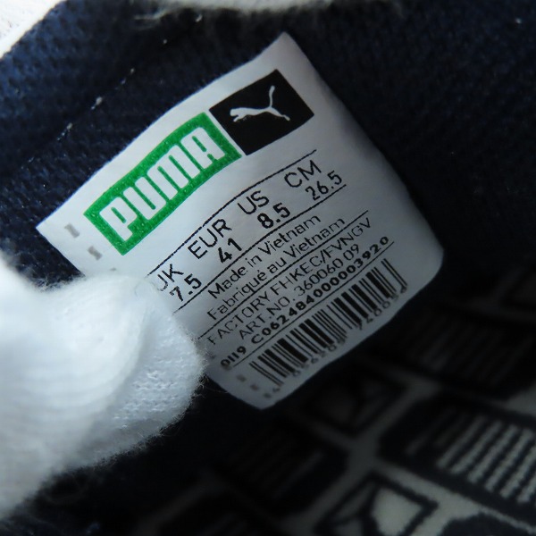 実際に弊社で買取させて頂いた(1)PUMA/プーマ Court Star VU コートスターVU スニーカー 360060-09/26.5の画像 5枚目