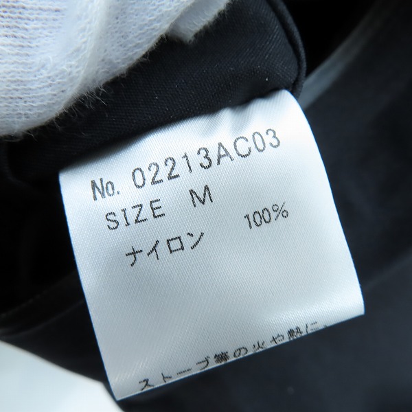 実際に弊社で買取させて頂いたHYSTERIC GLAMOUR/ヒステリックグラマー CIRCLE GIRL スタンドカラーコート 02213AC03 Mの画像 6枚目