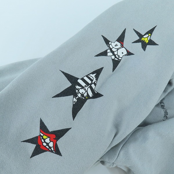 実際に弊社で買取させて頂いたCHROME HEARTS × MATTY BOY/クロムハーツ×マッティボーイ Suggest Hoodie Grey プルオーバーパーカー XLの画像 6枚目