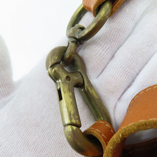 実際に弊社で買取させて頂いたIL BISONTE/イルビゾンテ レザー ショルダーバッグの画像 6枚目