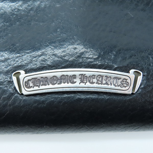 実際に弊社で買取させて頂いたCHROME HEARTS/クロムハーツ REC-Ｆ ZIP フィリグリープラス/レザー ロングウォレット/長財布の画像 7枚目