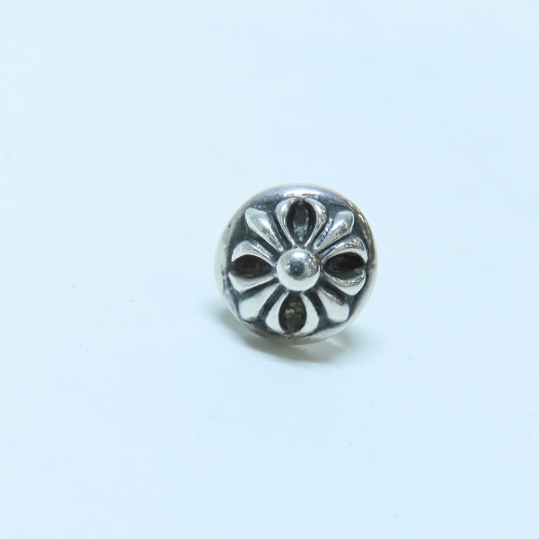 実際に弊社で買取させて頂いたCHROME HEARTS/クロムハーツ クロスボールスタッドピアスの画像 1枚目