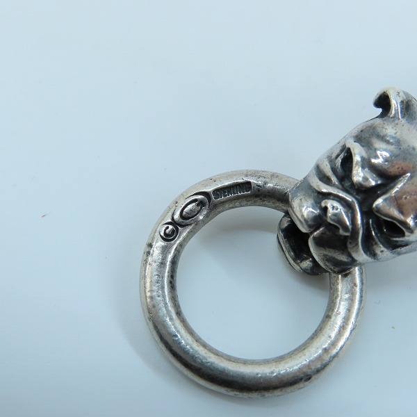 実際に弊社で買取させて頂いたGABORATORY/ガボラトリー/ガボール  スカルオン4ハート ブレスレットの画像 7枚目