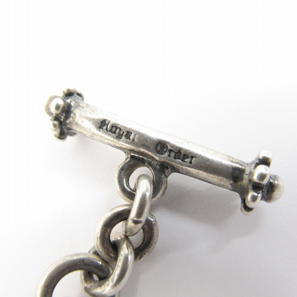 実際に弊社で買取させて頂いたROYAL ORDER/ロイヤルオーダー ブルドッグリンクチェーン Tバー ブレスレットの画像 7枚目