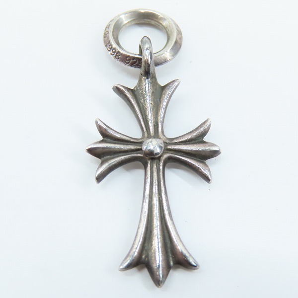 実際に弊社で買取させて頂いたCHROME HEARTS/クロムハーツ タイニーCHクロス チャーム w/1ダイヤの画像 2枚目