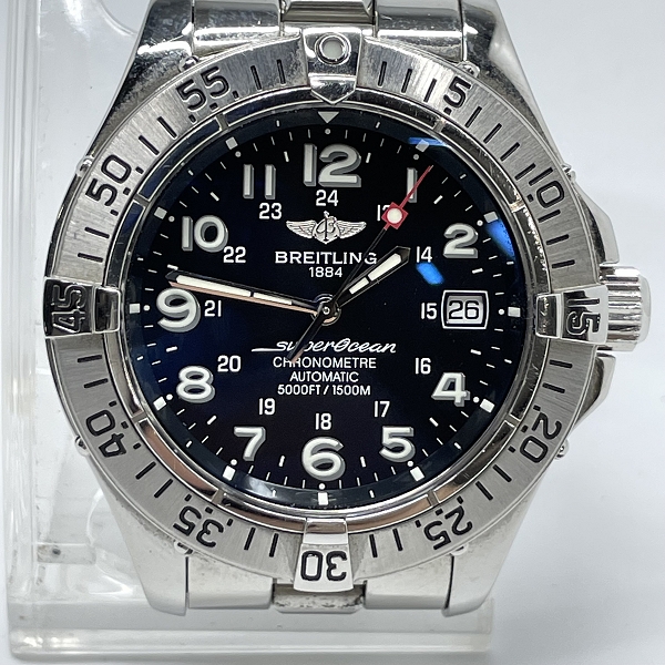実際に弊社で買取させて頂いたBREITLING/ブライトリング スーパーオーシャン  腕時計 自動巻き A17360