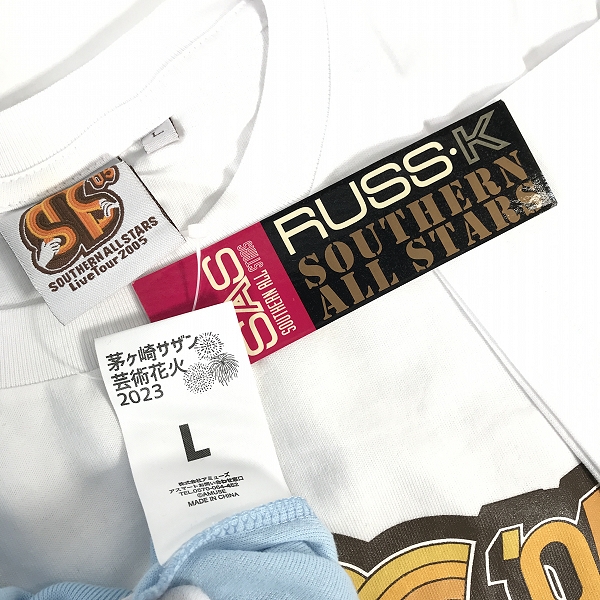 実際に弊社で買取させて頂いた【おまとめ/未使用含む】サザンオールスターズ Yea!!! MOSA 限定フィギュア 等 ライブツアー Tシャツ/パイルジップパーカーの画像 2枚目