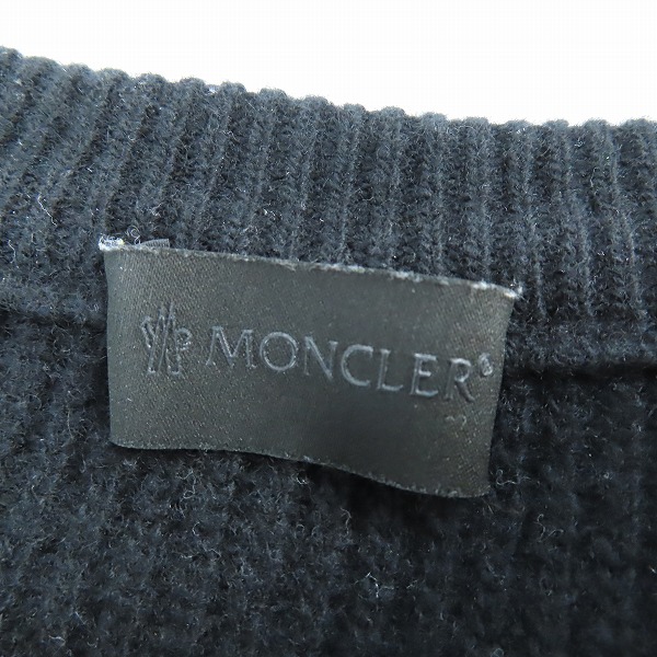 実際に弊社で買取させて頂いた【JPタグ】MONCLER/モンクレール クルーネックセーター I20919C00016 M1241/XLの画像 2枚目
