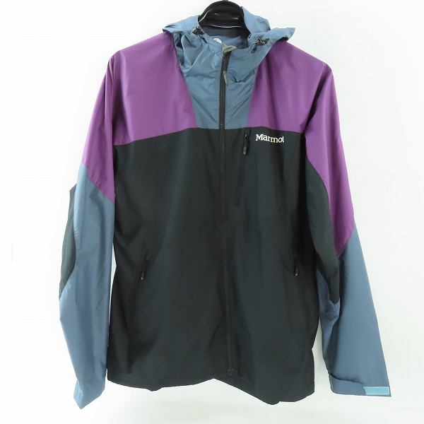 実際に弊社で買取させて頂いたMarmot×atmos/マーモット×アトモス 配色切替ジップアップパーカー/ジャケット/XL