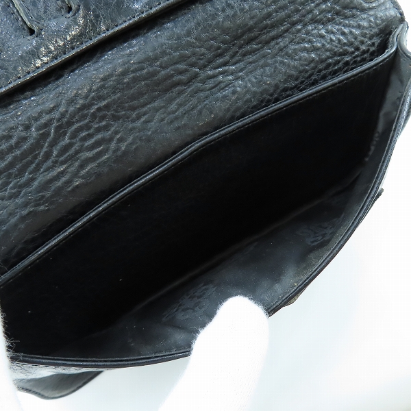 実際に弊社で買取させて頂いたCHROME HEARTS/クロムハーツ シングルフォールド ロングウォレット/長財布 チップスコーナーの画像 4枚目
