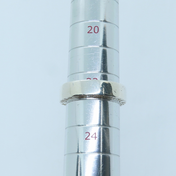 実際に弊社で買取させて頂いたCHROME HEARTS/クロムハーツ  スペーサーリング 6mm 22.5号の画像 8枚目