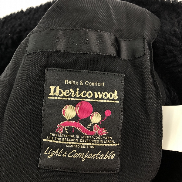 実際に弊社で買取させて頂いたroar/ロアー 二丁拳銃 ウール ツイード ボア Pコート 14FRC-06RO /4の画像 3枚目