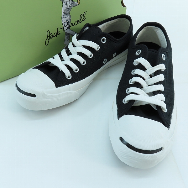 実際に弊社で買取させて頂いたCONVERSE/コンバース JACK PURCELL/ジャックパーセル スニーカー ブラック 1R194/24