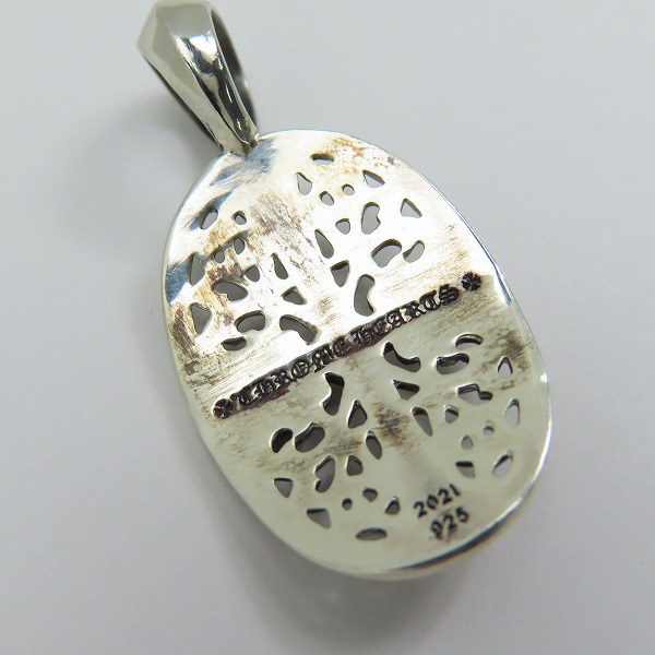 実際に弊社で買取させて頂いたCHROME HEARTS/クロムハーツ TINY CLSC OVAL タイニークラシックオーバル ペンダントトップ/チャーム パヴェダイヤの画像 4枚目