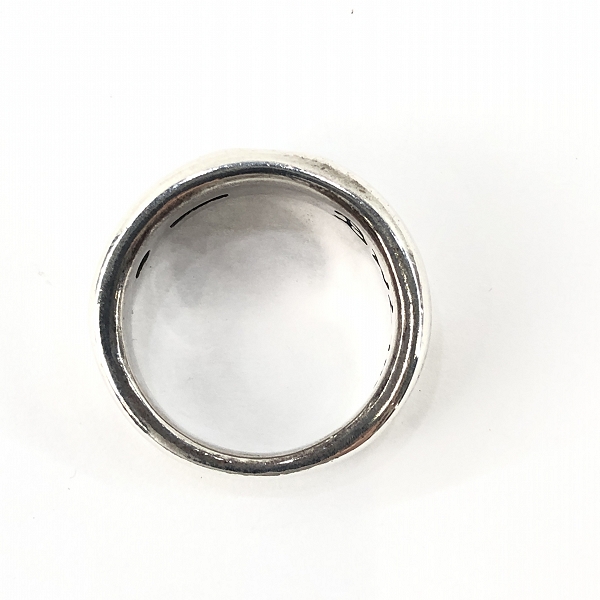 実際に弊社で買取させて頂いたBill Wall Leather/BWL/ビルウォールレザー スムース Cクロス クロス リング/18.5号の画像 5枚目