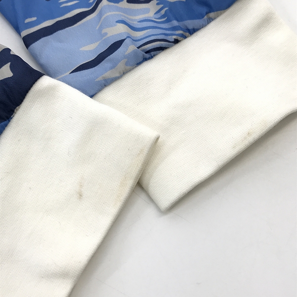 実際に弊社で買取させて頂いた【JPタグ】MONCLER/モンクレール MAGLIA CARDIGAN ナイロン ジップアップ ジャケット 510918413700/Lの画像 8枚目