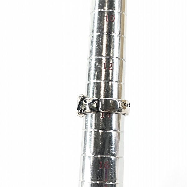 実際に弊社で買取させて頂いたBill Wall Leather/BWL/ビルウォールレザー ロゴデザインリング/14号の画像 7枚目