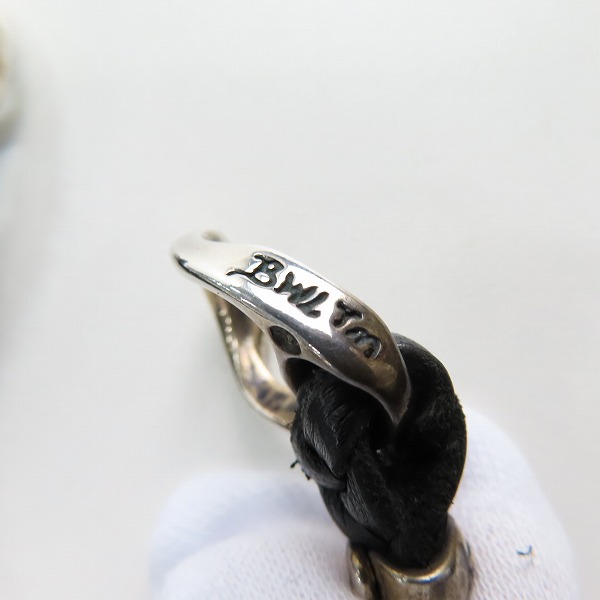 実際に弊社で買取させて頂いたBill Wall Leather/BWL/ビルウォールレザー Tバー&レザー ネックレスの画像 8枚目