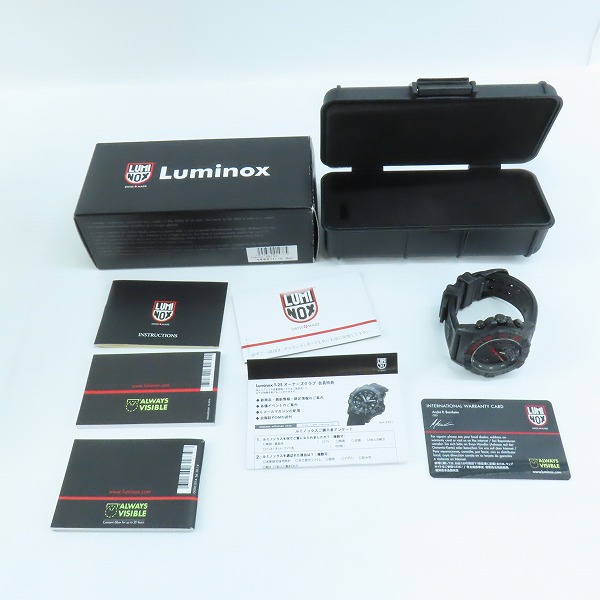 実際に弊社で買取させて頂いたLUMINOX/ルミノックス Navy SEAL クロノグラフ 3580シリーズ 腕時計の画像 8枚目