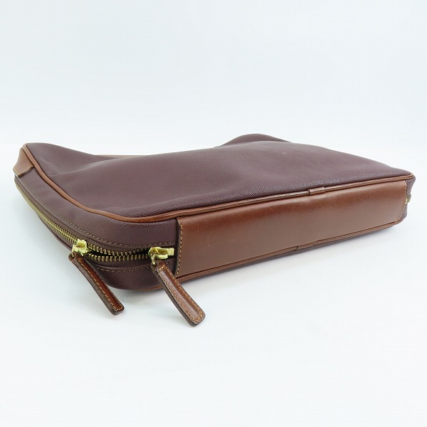 実際に弊社で買取させて頂いたFelisi/フェリージ レザー クラッチバッグ 1301の画像 2枚目