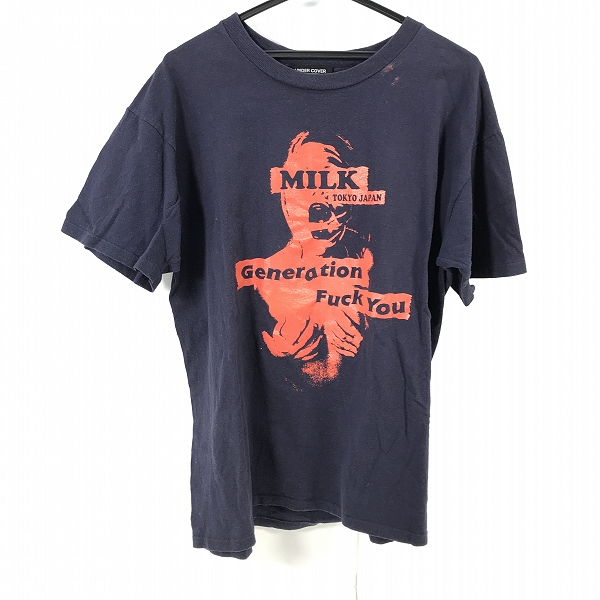 実際に弊社で買取させて頂いたUNDERCOVER×MILK/アンダーカバー×ミルク Generation Fuck You プリント Tシャツ
