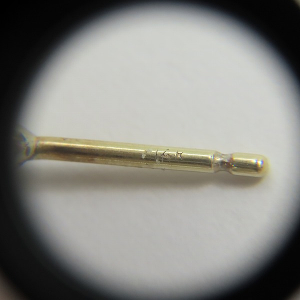 実際に弊社で買取させて頂いたCHROME HEARTS/クロムハーツ STUD CRS BALL MINI/スタッド クロスボールミニ ピアスの画像 7枚目