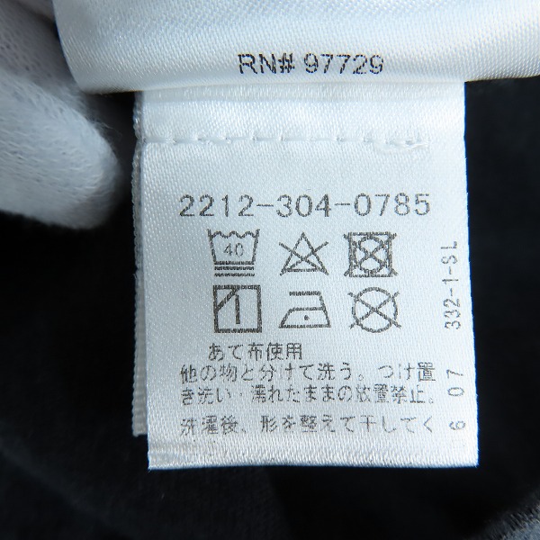 実際に弊社で買取させて頂いた【JPタグ】Chrome Hearts/クロムハーツ Vertical Logo バーティカル ロゴ プリント 半袖 Tシャツ 2212-304-0785/Lの画像 3枚目