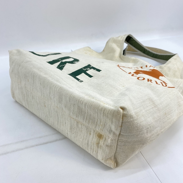 実際に弊社で買取させて頂いたHUNTING WORLD/ハンティングワールド ロゴ/総柄 リバーシブル トートバッグの画像 4枚目