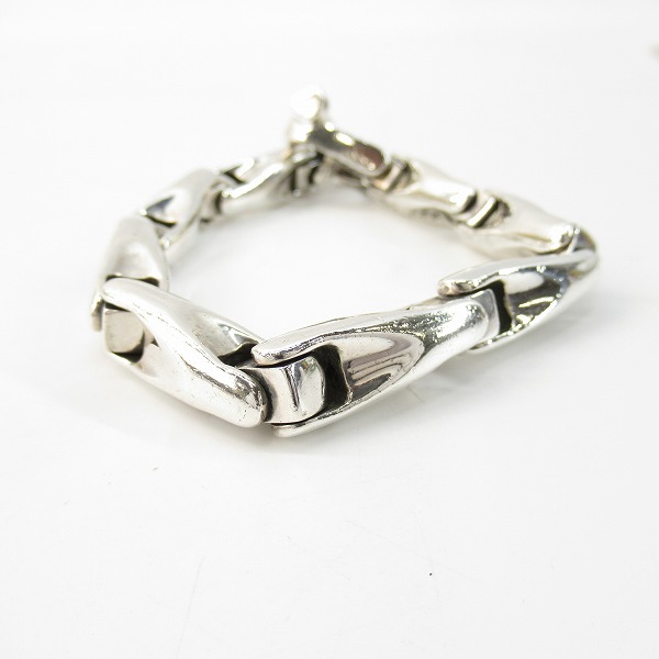 実際に弊社で買取させて頂いた【ギャラ付き】Bill Wall Leather/BWL/ビルウォールレザー スムース Uジョイント ブレスレットの画像 1枚目