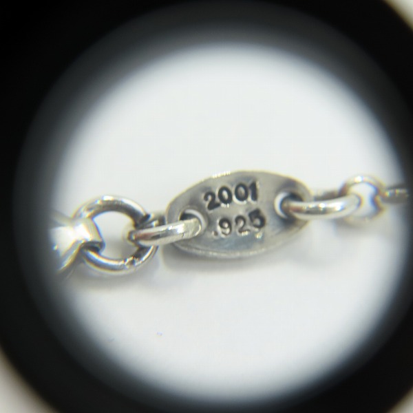 実際に弊社で買取させて頂いたCHROME HEARTS/クロムハーツ ロールチェーン/ネックチェーン ネックレス 16inchの画像 6枚目