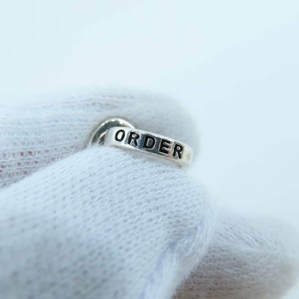 実際に弊社で買取させて頂いたROYAL ORDER/ロイヤルオーダー LARGE CONSORT CROSS WITH CZ/ラージコンソートクロス ジルコニア ペンダントトップの画像 5枚目