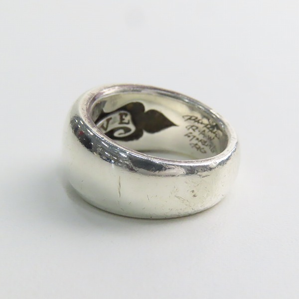 実際に弊社で買取させて頂いたRAT RACE/ラットレース Domed Ring -Narrow- /LOVE/リング 17-18号の画像 2枚目