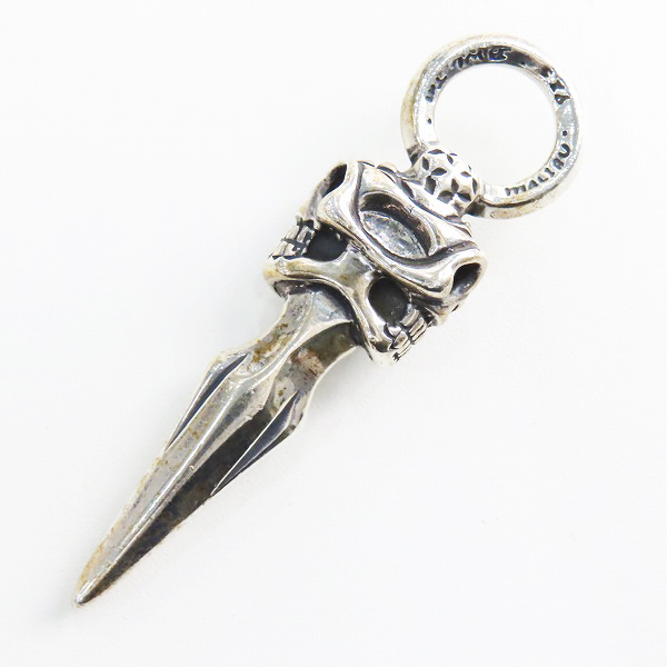 実際に弊社で買取させて頂いたBill Wall Leather/BWL/ビルウォールレザー MALIBU/マリブ ダブルスカルダガー ペンダント