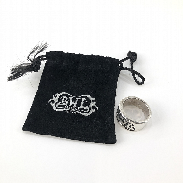 実際に弊社で買取させて頂いたBill Wall Leather/BWL/ビルウォールレザーBWL ロゴ リング/18-19号の画像 9枚目