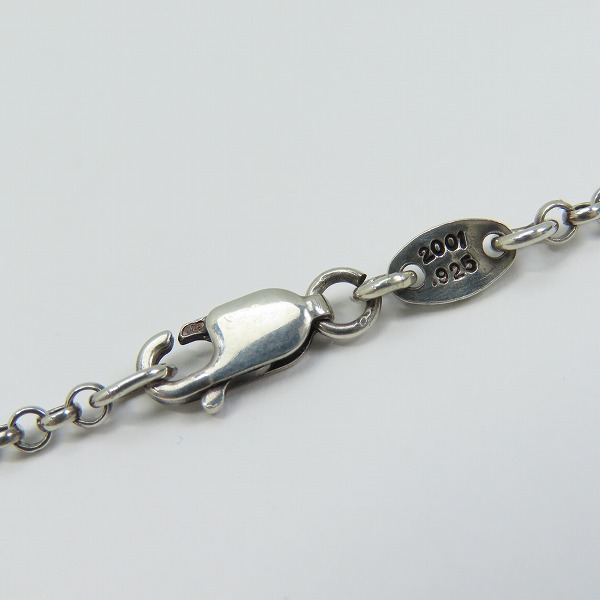実際に弊社で買取させて頂いたCHROME HEARTS/クロムハーツ ロールチェーン/ネックチェーン ネックレス 16inchの画像 2枚目