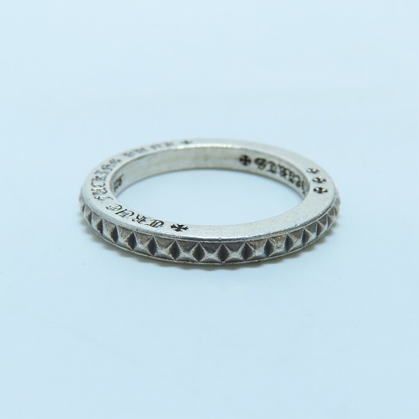 実際に弊社で買取させて頂いたCHROME HEARTS/クロムハーツ TFP Juvi punk/トゥルーファッキンパンク ジュビパンク リング/20号の画像 2枚目