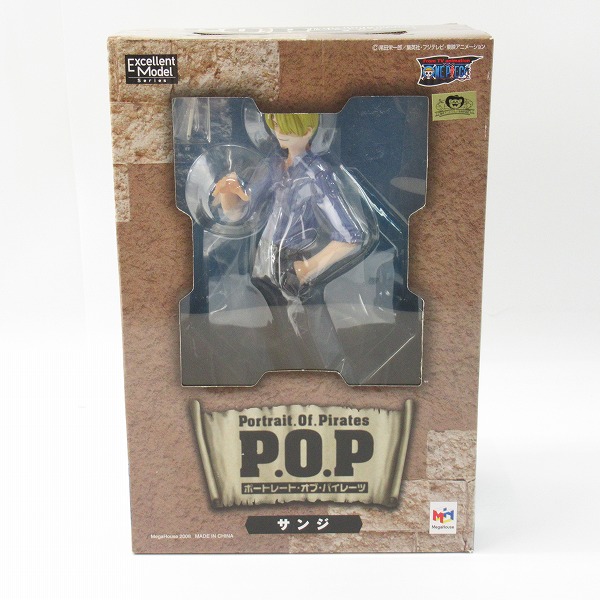 実際に弊社で買取させて頂いた【未開封】メガハウス Portrait.Of.Pirates/P.O.P/POP ワンピース エクセレントモデル サンジ フィギュア 