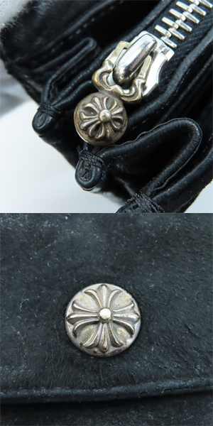 実際に弊社で買取させて頂いた【インボイス原本】CHROME HEARTS/クロムハーツ JUDY ジュディ ウォレットの画像 6枚目