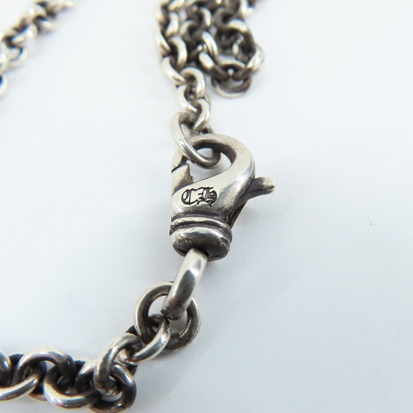 実際に弊社で買取させて頂いたCHROME HEARTS/クロムハーツ NEチェーン ネックレス 18インチの画像 1枚目