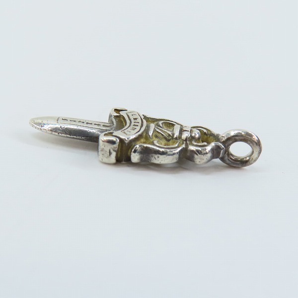 実際に弊社で買取させて頂いたCHROME HEARTS/クロムハーツ ダガーストラップチャームの画像 3枚目