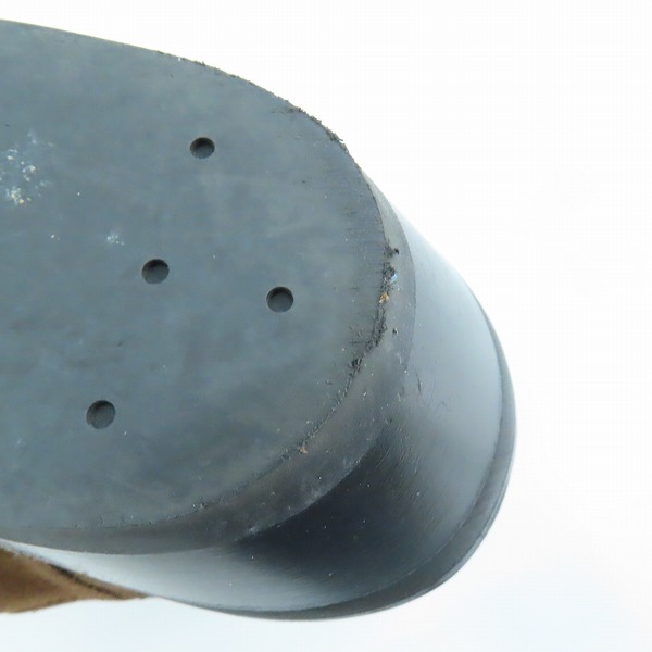 実際に弊社で買取させて頂いたTOD'S/トッズ スエード サイドゴアブーツ ブラウン/5の画像 7枚目