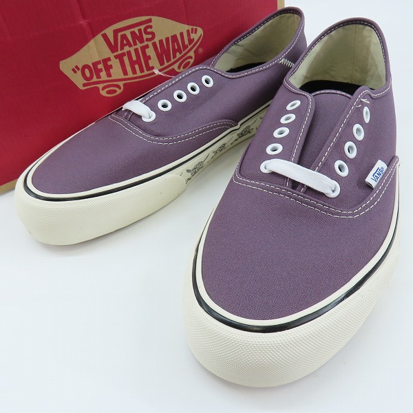 実際に弊社で買取させて頂いた【未使用】VANS/バンズ AUTHENTIC SF/オーセンティック SF パープル VN0A3MU6VLB/28.5