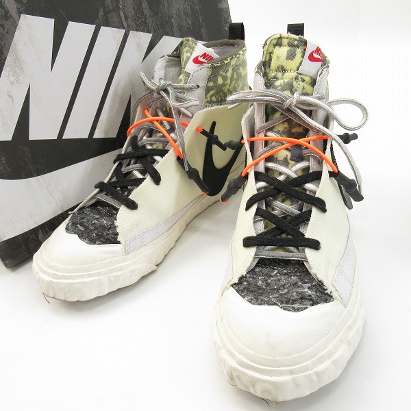 実際に弊社で買取させて頂いたNIKE×READY MADE/ナイキ×レディメイド BLAZER MID/ブレーザーミッド CZ3589-100/26.5