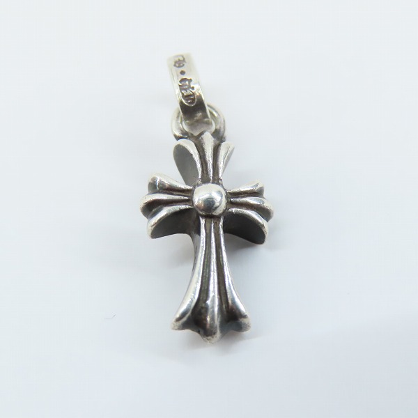 実際に弊社で買取させて頂いたCHROME HEARTS/クロムハーツ ベビーファット クロスチャームの画像 1枚目